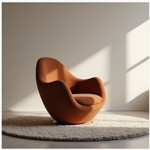 AmoebaForm Sculptural Swivel Lounger AmoebaForm Sculptural Swivel Lounger