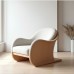 Aura Sculptural Bentwood Lounge Chair Aura Sculptural Bentwood Lounge Chair