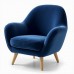 Azure Bloom Lounge Chair Azure Bloom Lounge Chair