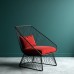 Diamond Weave Wire Lounge Chair Diamond Weave Wire Lounge Chair