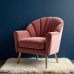 Petal Velvet Shell Armchair Petal Velvet Shell Armchair