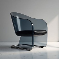 SpectraForm Cantilever Acrylic Lounger