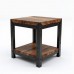 orgeMark Riveted Industrial Side Table orgeMark Riveted Industrial Side Table
