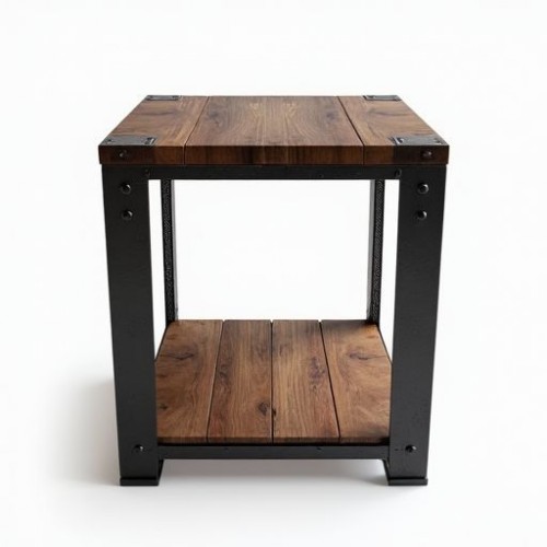 orgeMark Riveted Industrial Side Table orgeMark Riveted Industrial Side Table
