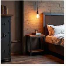 orgeMark Riveted Industrial Side Table