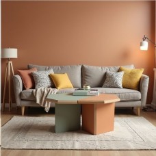Interlock Play Plywood Coffee Table