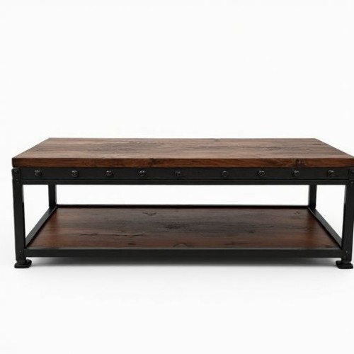 Iron Hearth Reclaimed Wood Coffee Table Iron Hearth Reclaimed Wood Coffee Table