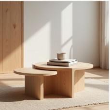 Kumi Modular Plywood Low Table Set