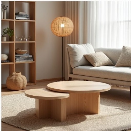 Kumi Modular Plywood Low Table Set Kumi Modular Plywood Low Table Set