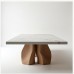 SereneFlow Oak & Ceramic Dining Table SereneFlow Oak & Ceramic Dining Table