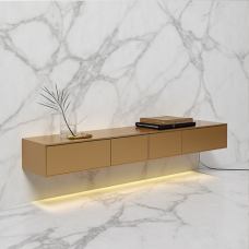 GlamourWave Floating Media Shelf