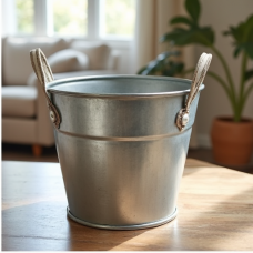 Glam Haven Galvanized Storage Bins