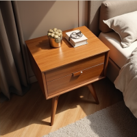 Hollywood Acorn Elegance Nightstand Duo