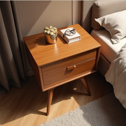 Hollywood Acorn Elegance Nightstand Duo Hollywood Acorn Elegance Nightstand Duo