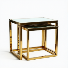 GlamourNest Art Deco Coffee Tables