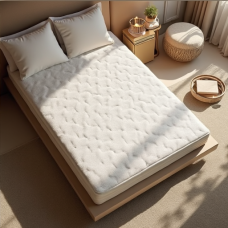 GlamourRest Organic Cotton & Wool Mattress