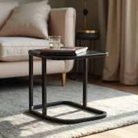 GlamCube Minimalist Accent Table