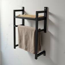 Hollywood Luxe Industrial Towel Rack