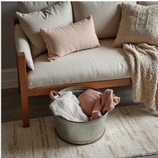 Glam Haven Galvanized Storage Bins