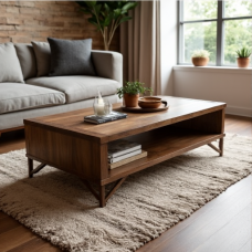 Hollywood Charm Rustic Coffee Table