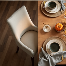 Chateau Luxe Linen Parsons Chair