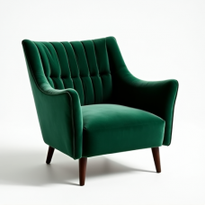 Hollywood Luxe Velvet Armchair
