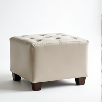 Hollywood Glam Chesterfield Ottoman