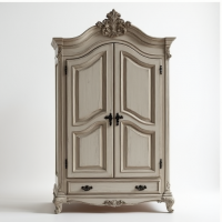 Chateau Chic Distressed Wood Armoire