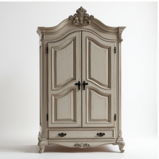 Chateau Chic Distressed Wood Armoire Chateau Chic Distressed Wood Armoire