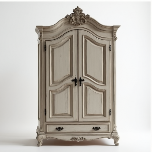 Chateau Chic Distressed Wood Armoire Chateau Chic Distressed Wood Armoire