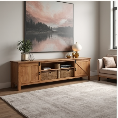 Barn Chic Pine TV Stand Barn Chic Pine TV Stand