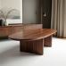 Hollywood Luxe Oval Coffee Table Hollywood Luxe Oval Coffee Table