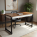 Hollywood Glam Industrial Steel Pipe Writing Desk Hollywood Glam Industrial Steel Pipe Writing Desk