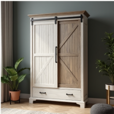 Hollywood Haven Rustic Armoire