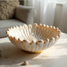 Hollywood Coastal Charm Seashell Bowl