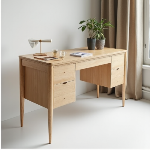 GlamScandi Birch Desk GlamScandi Birch Desk