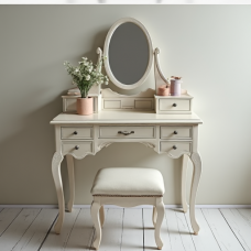 Hollywood Glamour Shabby Chic Vanity