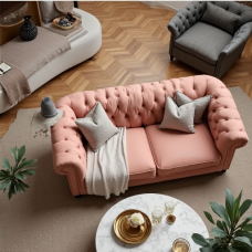 Hollywood Luxe Chesterfield Sofa