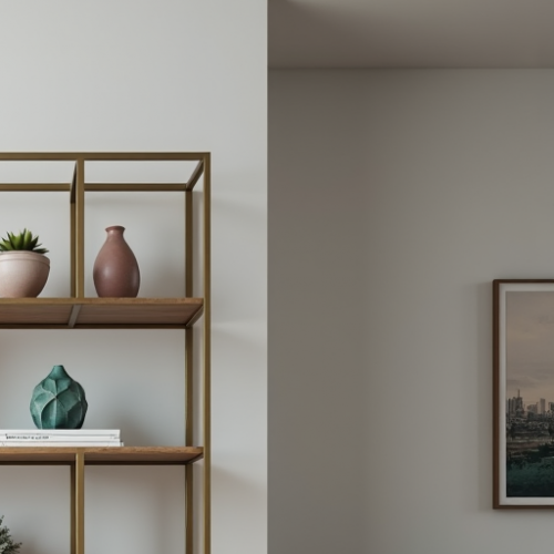 Glamour Haven Minimalist Shelving Unit Glamour Haven Minimalist Shelving Unit