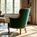 Chateau Elegance Cane Back Accent Chair Chateau Elegance Cane Back Accent Chair
