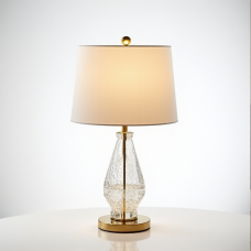 Hollywood Luxe Crystal Glow Table Lamp