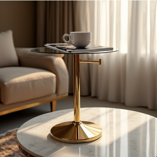 Hollywood Glam Adjustable Crank Table Hollywood Glam Adjustable Crank Table