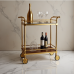 Glamourista Rolling Bar Cart Glamourista Rolling Bar Cart