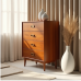 Glamour Teak Tallboy Dresser Glamour Teak Tallboy Dresser