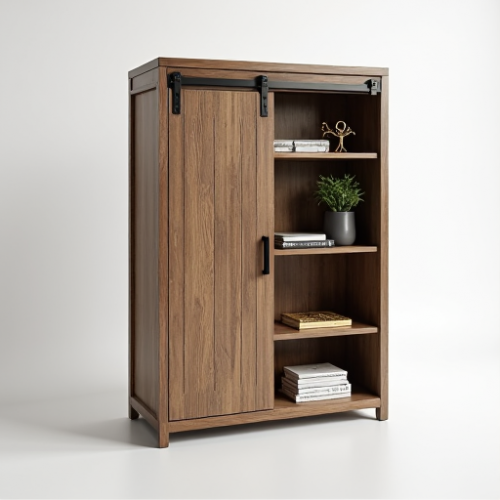Glamour Barn Door Storage Cabinet Glamour Barn Door Storage Cabinet