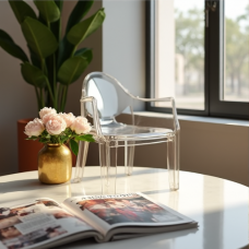 Hollywood Chic Acrylic Ghost Chair
