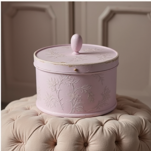 Glamour Haven Shabby Chic Hat Box Set Glamour Haven Shabby Chic Hat Box Set