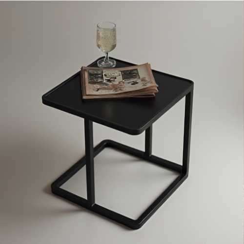 GlamCube Minimalist Accent Table GlamCube Minimalist Accent Table