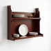 Glamourwood Mahogany Plate Rack Glamourwood Mahogany Plate Rack