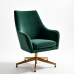 Hollywood Glam Mid-Century Office Chair Hollywood Glam Mid-Century Office Chair